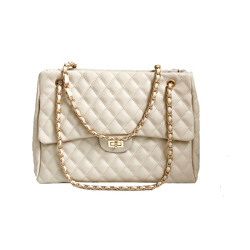 Quilted Chain Crossbody Shoulder Bag