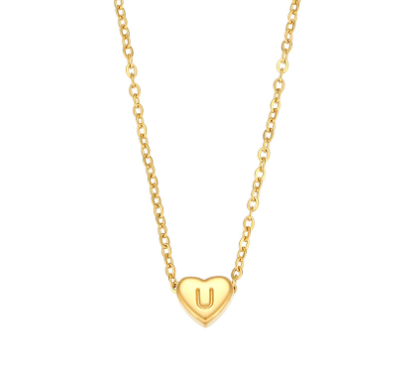 R-C Initial Love Necklace.