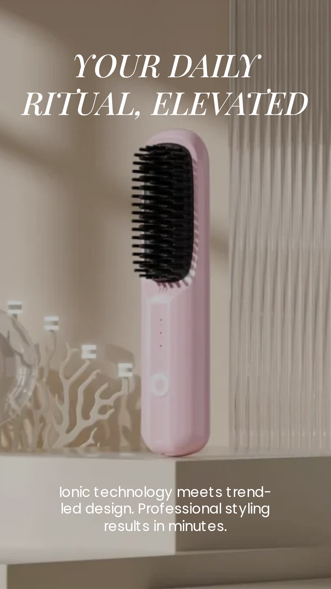 R-C Electric Straightening Comb