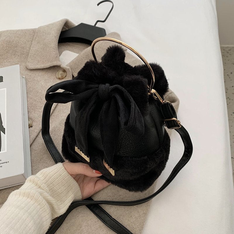 R-C Bucket Bag for Women - Trendy Shoulder Bag