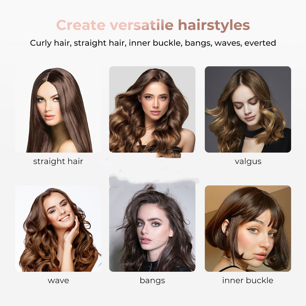 R-C Hair Straightener And Curler Hair Dryer