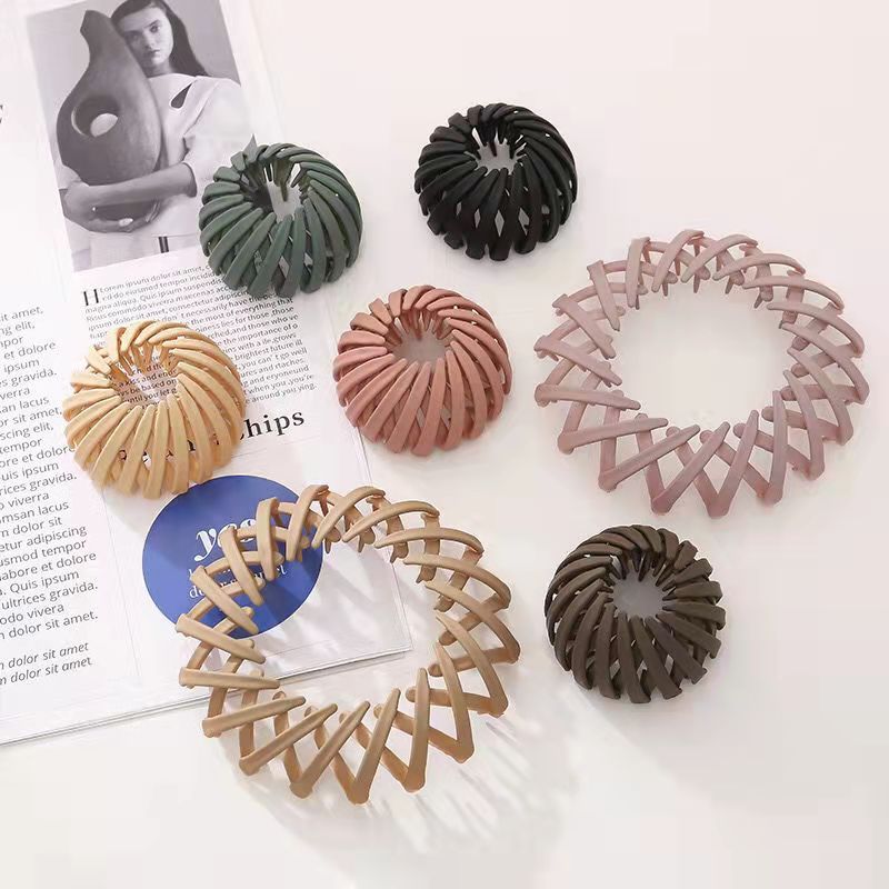 Girl's Nest Hair Set with High Ponytail Clips