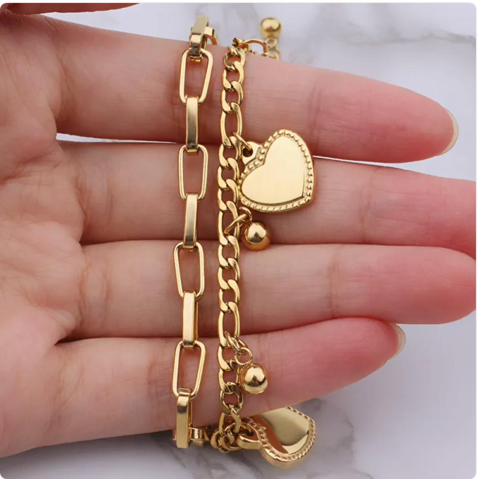 R-C Love Chain Bracelet
