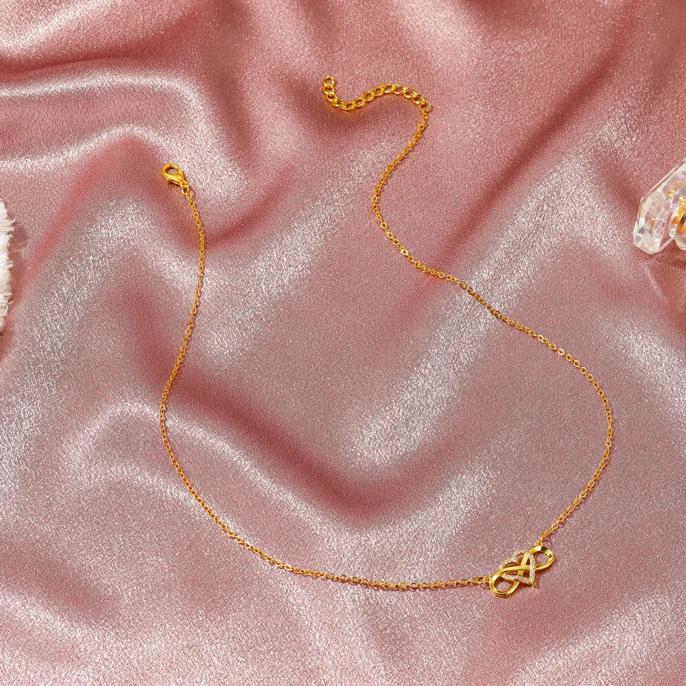 R-C Knotted Love Necklace