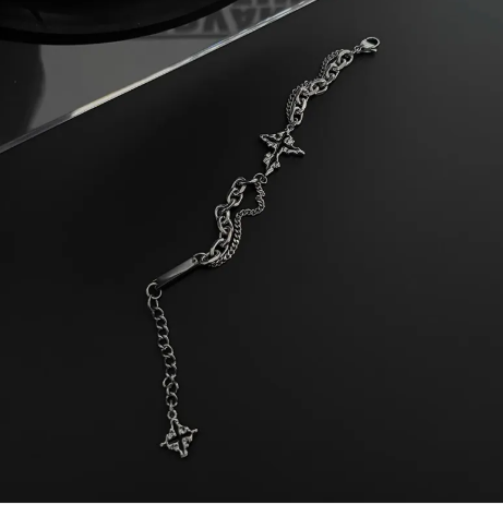 Shadow Cross Bracelet