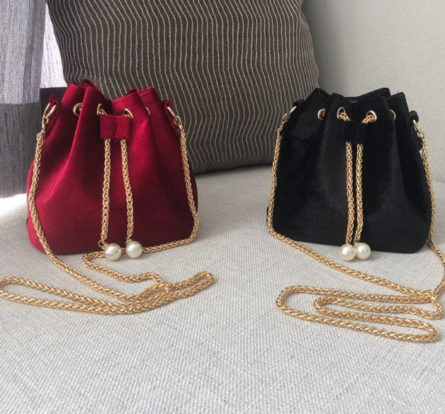 R-C Chain Bucket Bag for Women - Stylish Handheld & Shoulder