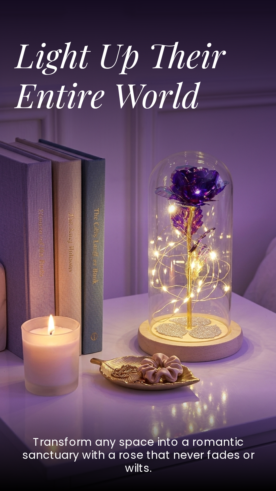 R-C Light Up Flower Rose.