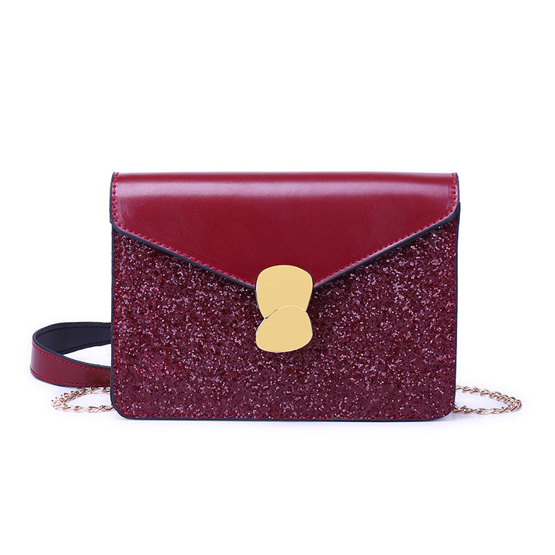 R-C Sequins Shoulder Bag Crossbody Small CK Women’s Purse
