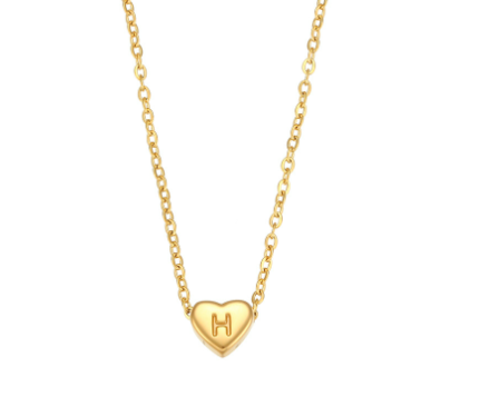 R-C Initial Love Necklace.