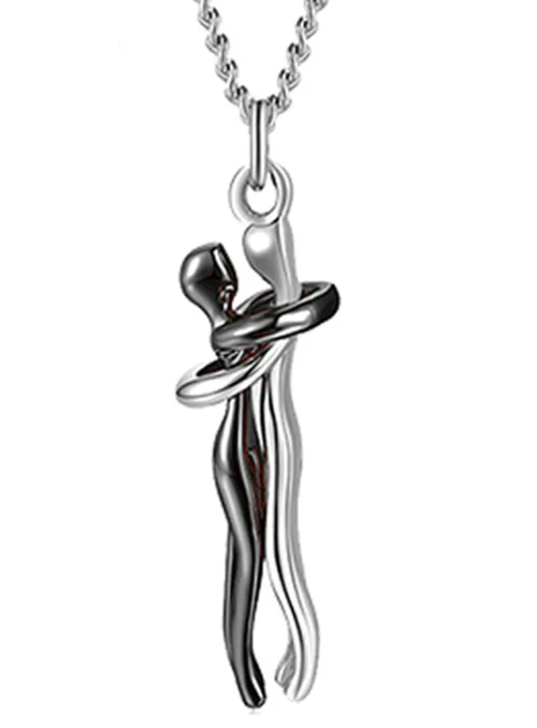 R-C Unisex Love Hug Necklace