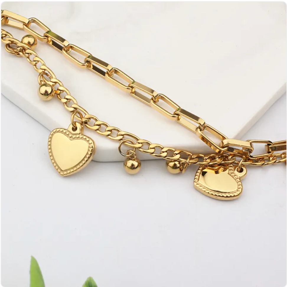 R-C Love Chain Bracelet