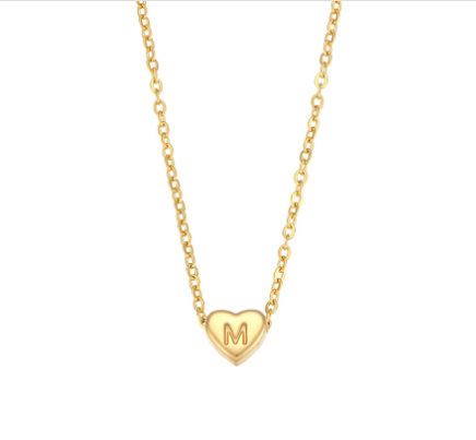 R-C Initial Love Necklace.
