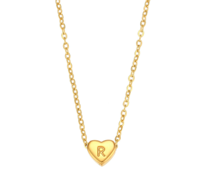 R-C Initial Love Necklace.