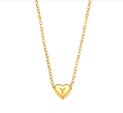 R-C Initial Love Necklace.