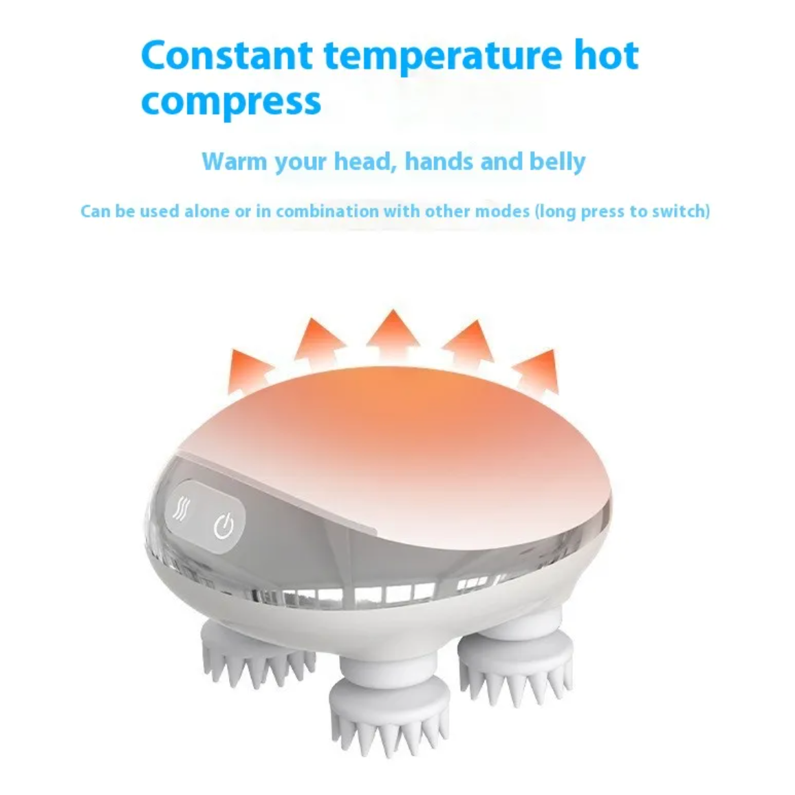 R-C Waterproof Octopus Scalp Massager
