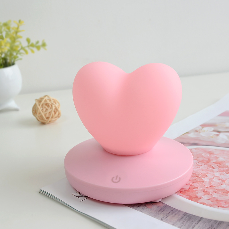 R-C Romantic Heart-Shaped LED Night Light