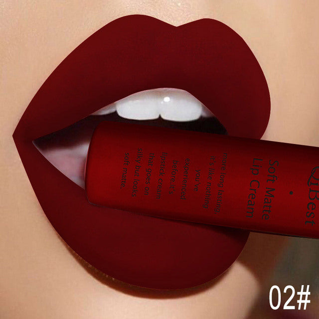 Matte Non-Stick Liquid Lip Gloss - Long-Lasting Finish