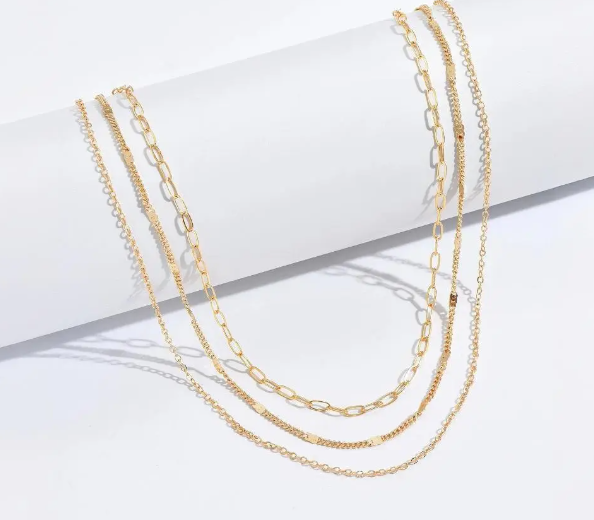 R-C Cross Necklace - styled view