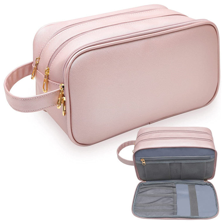 R-C Large Waterproof Travel Cosmetic Bag with High Capacity