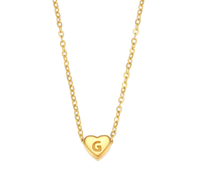 R-C Initial Love Necklace.