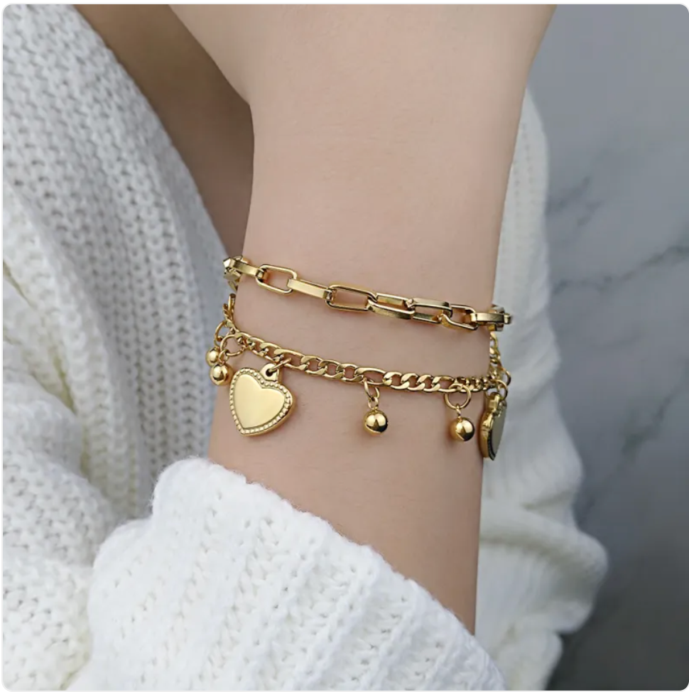R-C Love Chain Bracelet