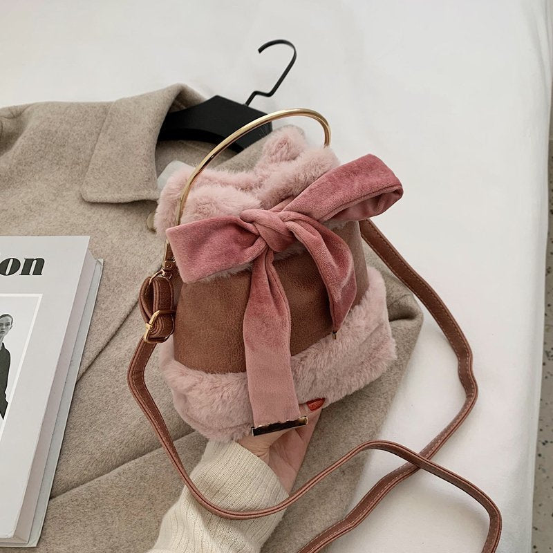 R-C Bucket Bag for Women - Trendy Shoulder Bag