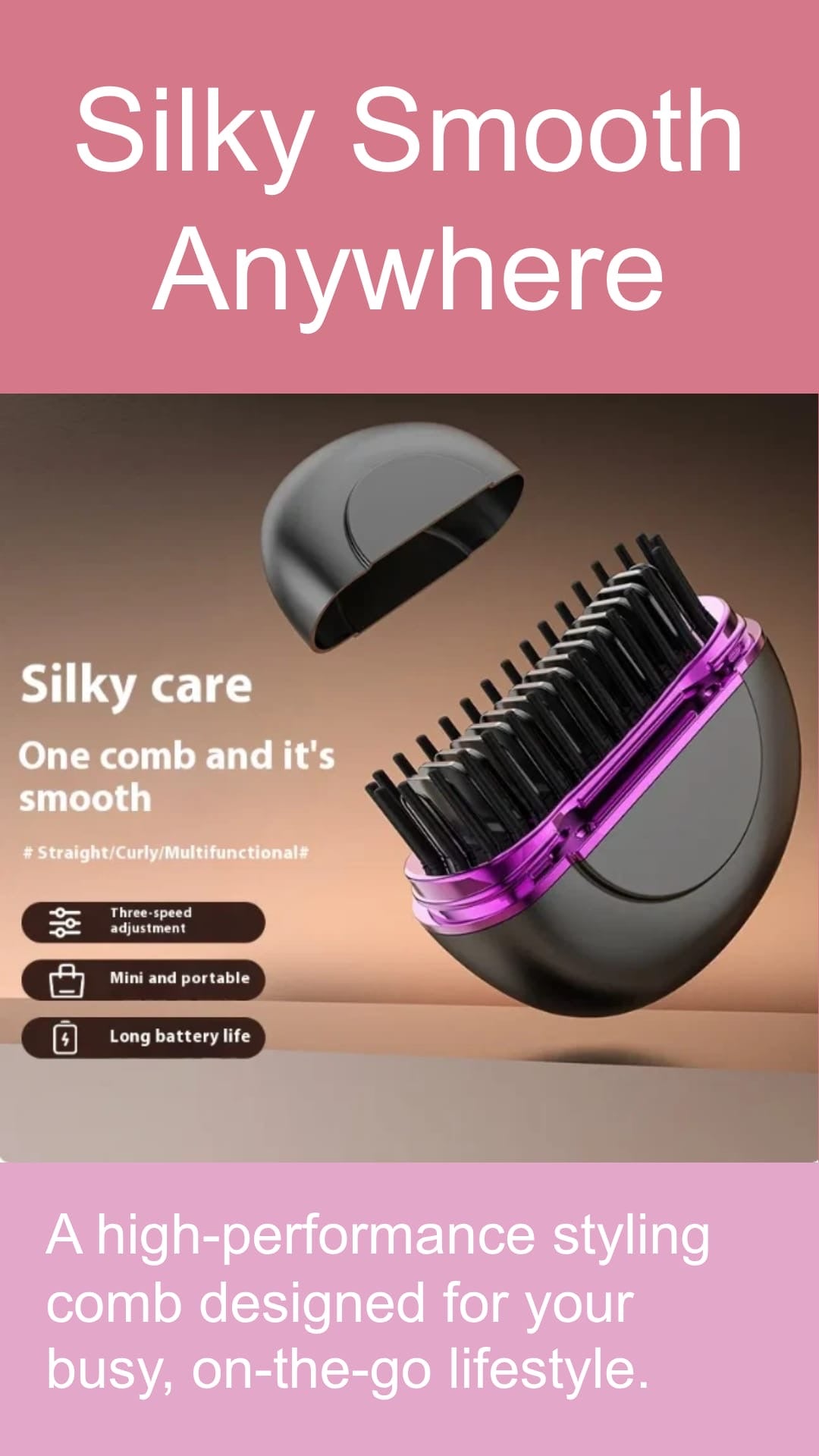 R-C USB Ceramic Hair Straightener