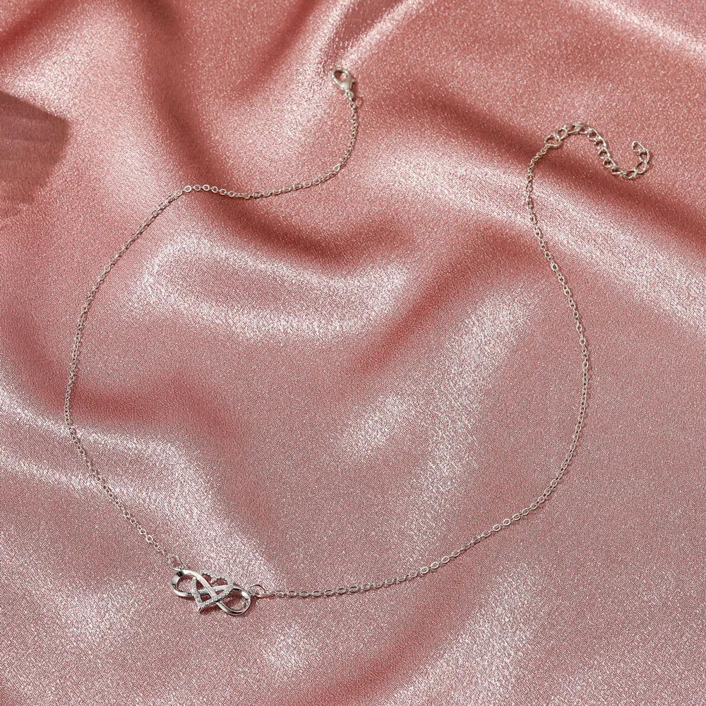 R-C Knotted Love Necklace