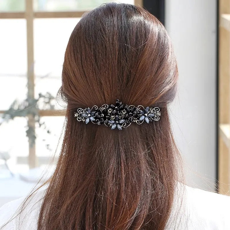 Alloy Barrettes Korean Hair Accessories Ponytail Clip Headdress