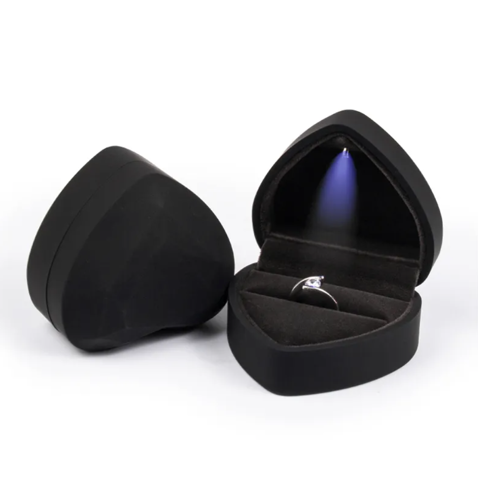 R-C Heart-Shaped Jewelry Gift Box
