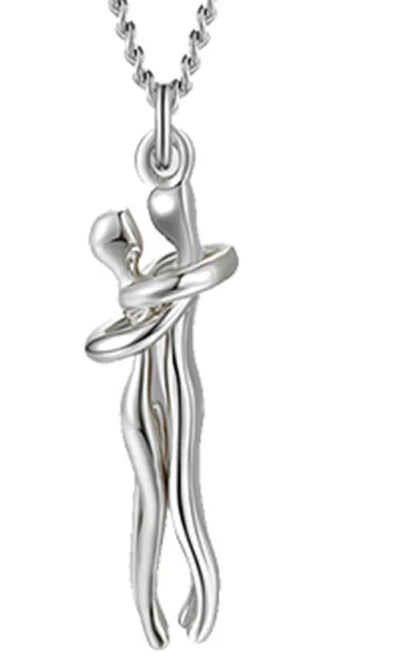 R-C Unisex Love Hug Necklace