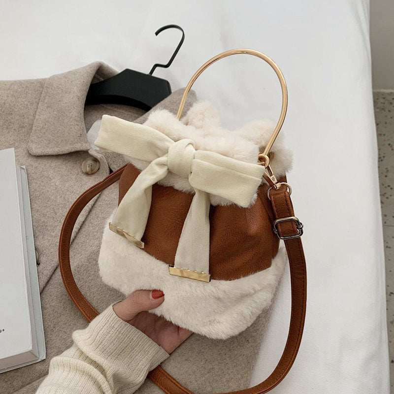 R-C Bucket Bag for Women - Trendy Shoulder Bag