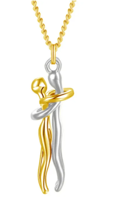 R-C Unisex Love Hug Necklace