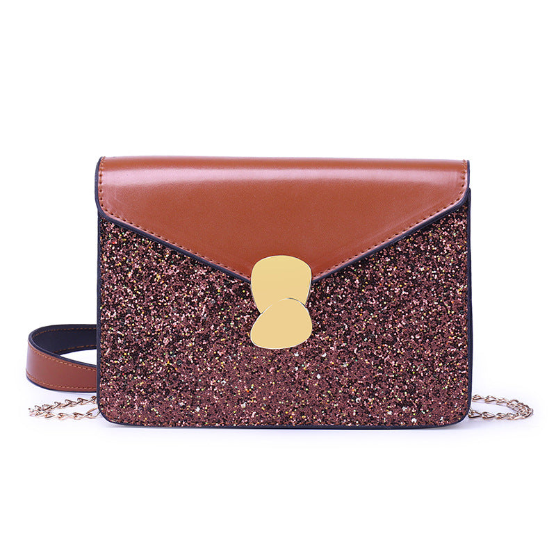 R-C Sequins Shoulder Bag Crossbody Small CK Women’s Purse