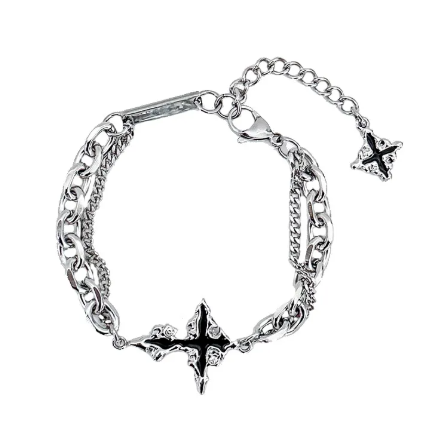 Shadow Cross Bracelet