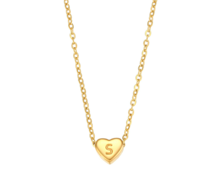 R-C Initial Love Necklace.