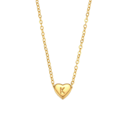 R-C Initial Love Necklace.