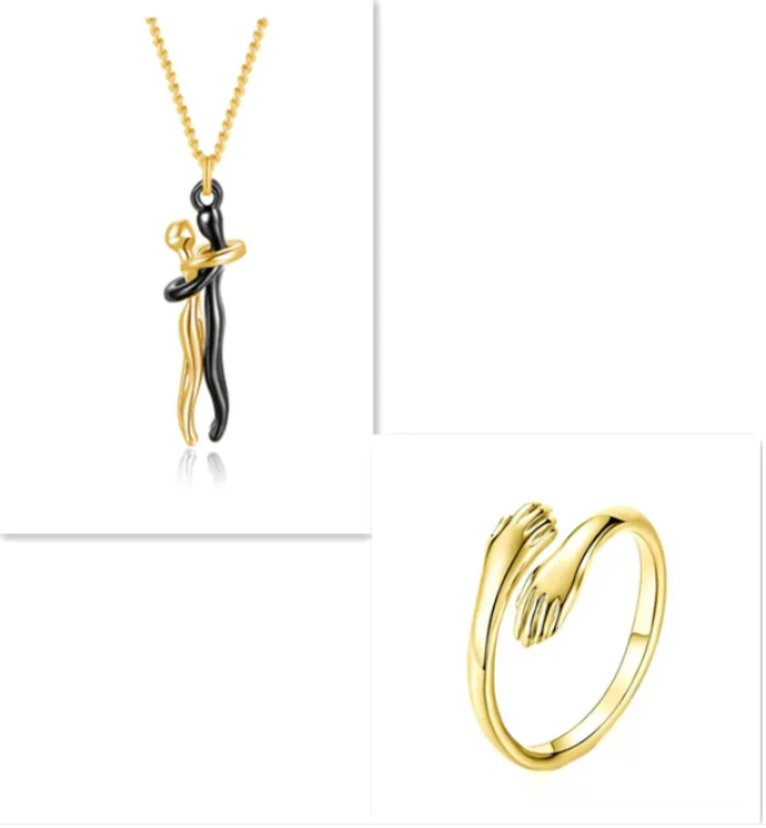 R-C Unisex Love Hug Necklace