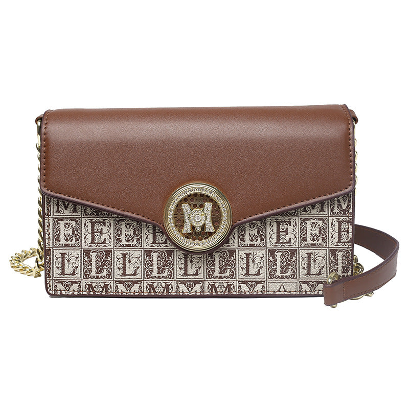 Korean Fashion One-Shoulder Diagonal Chain Bag