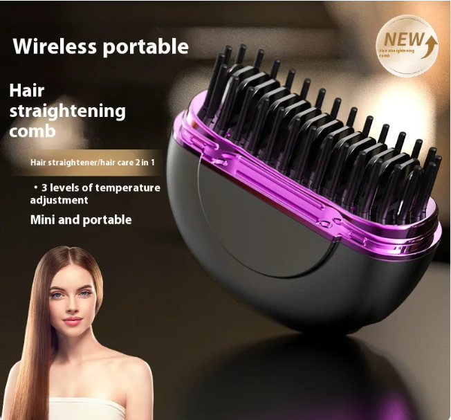 FlexStyle USB Ceramic Hair Straightener & Curler