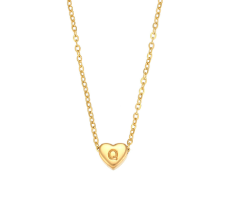 R-C Initial Love Necklace