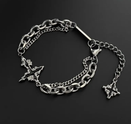 Shadow Cross Bracelet