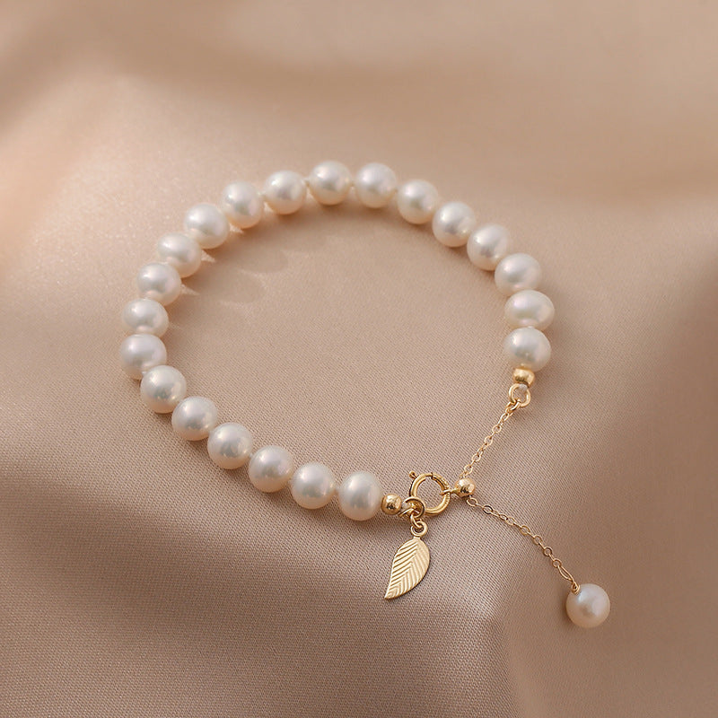 Genuine Freshwater Pearl Bracelets for Women and Girls