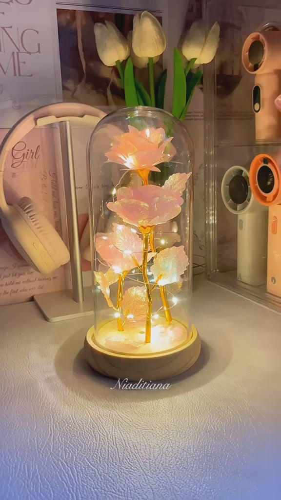 R-C Light Up Flower Rose.